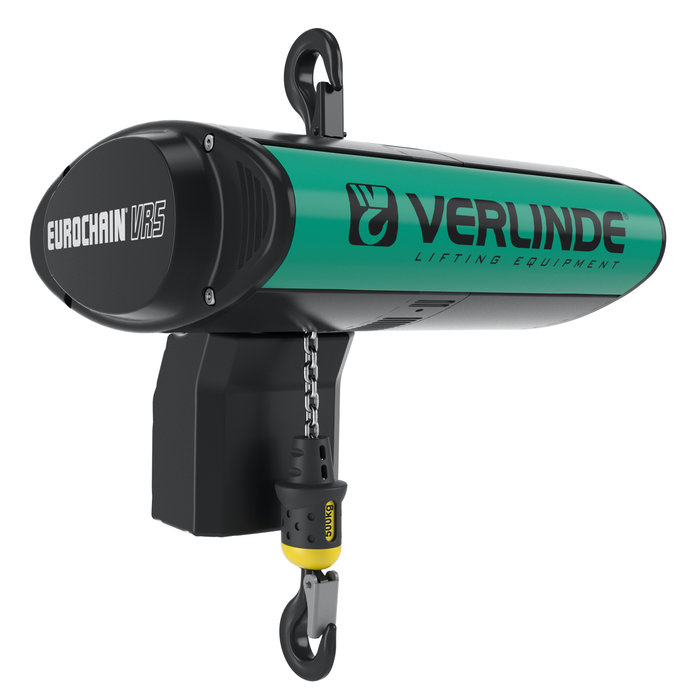 EUROCHAIN VR: The new generation of VERLINDE electric chain hoists for loads from 63 to 5.000 kg